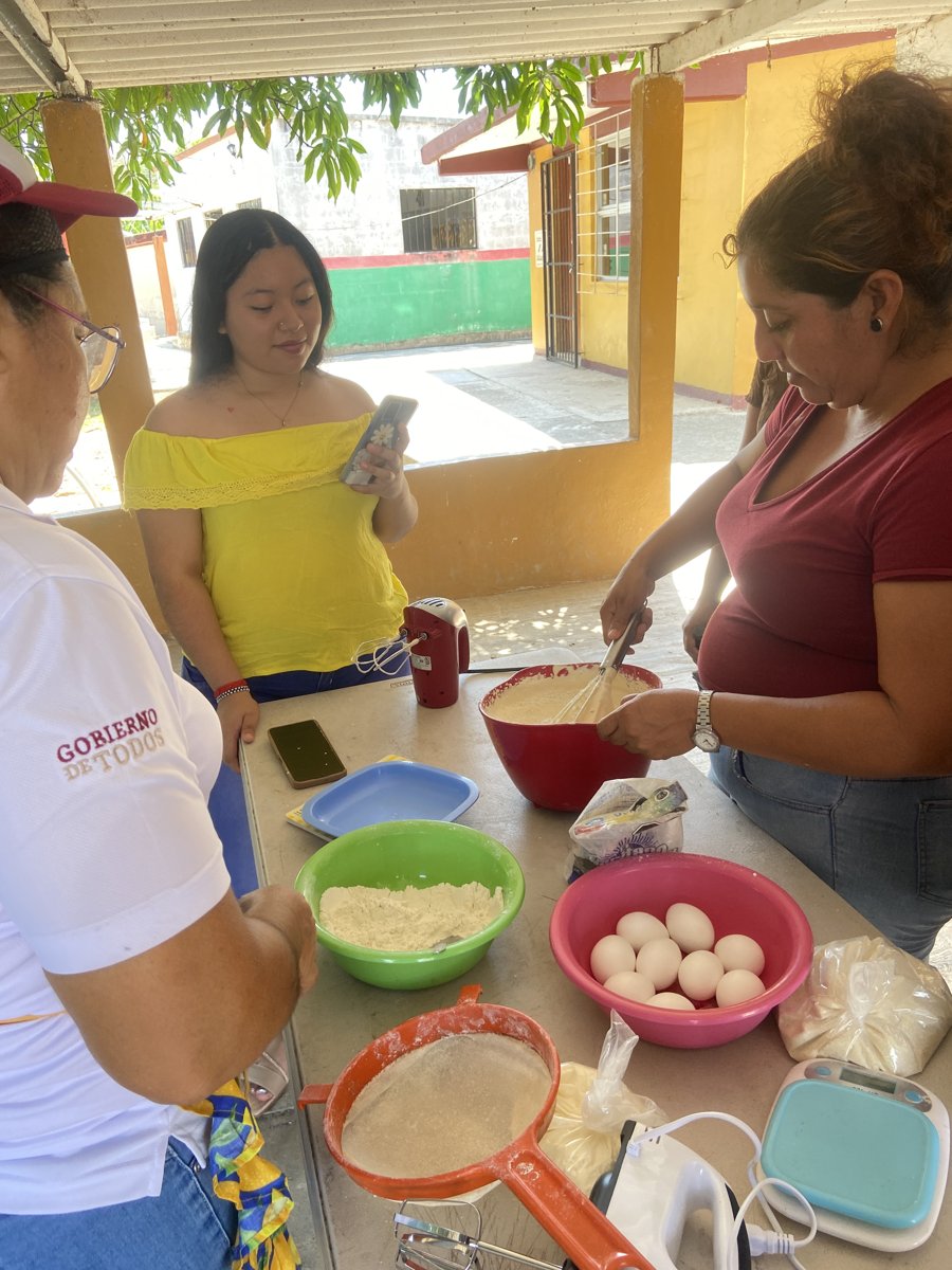 SUPERVISIÓN DEL ICAT ACCIÓN MÓVIL PALIZADA A CURSOS DE REPOSTERÍA EN LA COMUNIDAD DE SAN EDUARDO DE ESTE MUNICIPIO