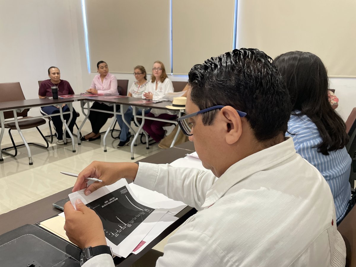 PARTICIPACIÓN DEL INDAJUCAM EN REUNIÓN DE TRABAJO PARA LA ELABORACIÓN DE ESTRATEGIA EN ATENCIÓN A LA ALERTA DE VIOLENCIA DE GÉNERO