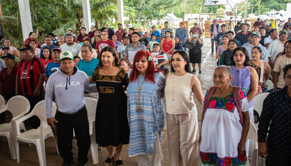 ENTREGA DE APOYOS ECONÓMICOS A PRODUCTORES EN EL CORREDOR BIOLÓGICO BALAM BEH