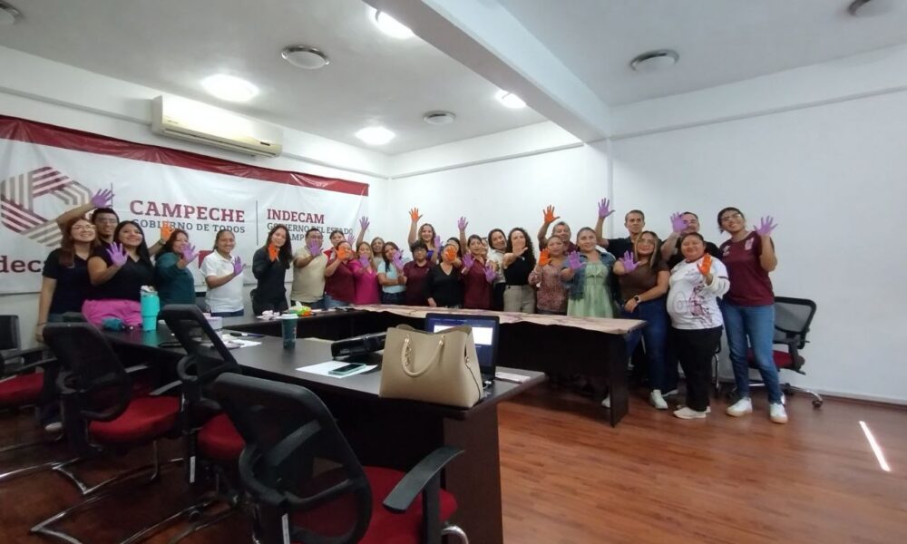 TALLER DE DEFENSA PERSONAL Y PLÁTICA SOBRE LOS DERECHOS DE LA MUJER, A PERSONAL DEL INDECAM