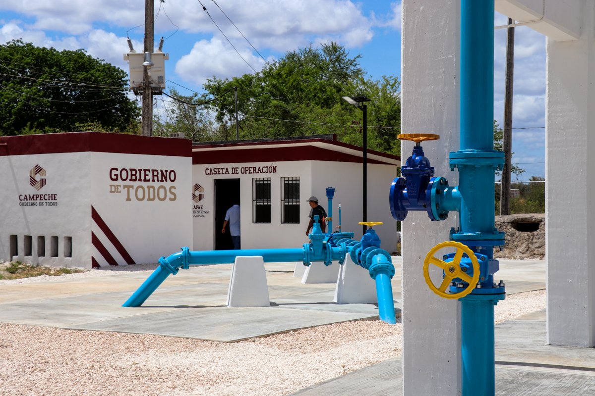 MODERNO SISTEMA DE AGUA POTABLE EN BONFIL