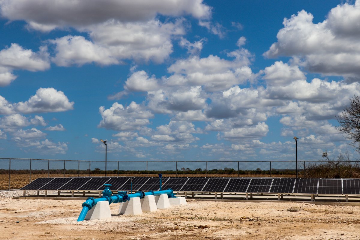 MODERNO SISTEMA DE AGUA POTABLE EN BONFIL