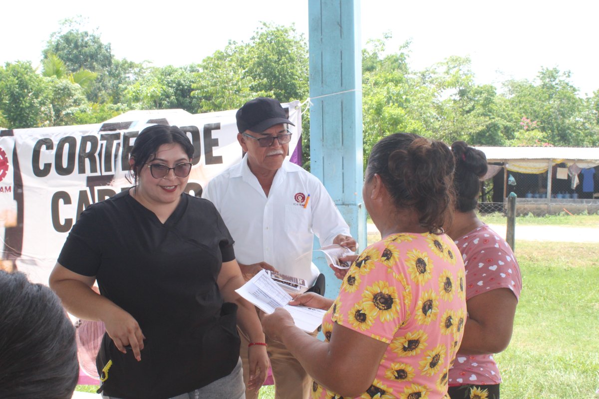 ICAT PLANTEL CANDELARIA PARTICIPÓ EN LA FERIA DE “LA SALUD EN TU BARRIO 2025” EN EL MUNICIPIO