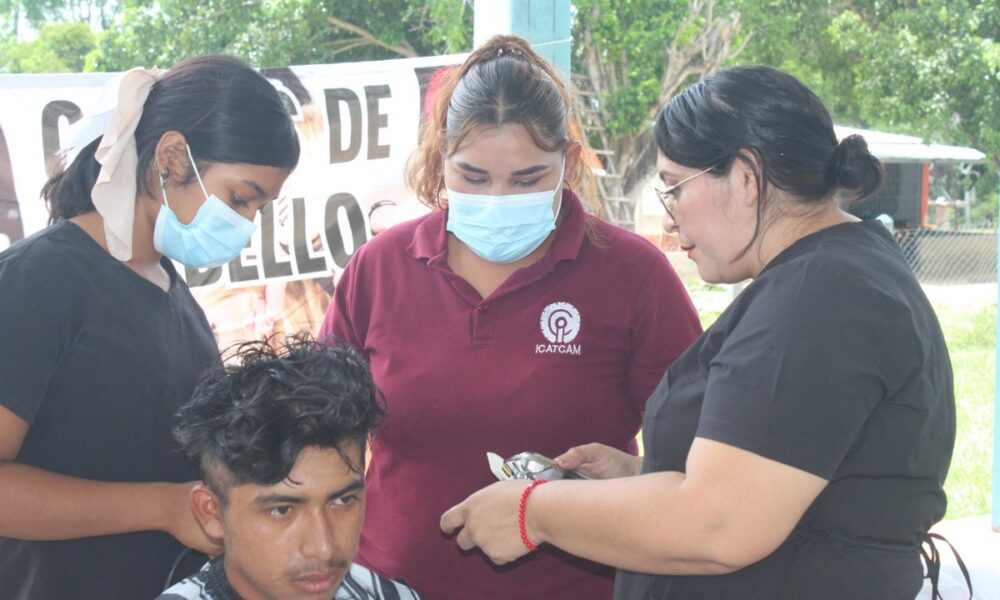 ICAT PLANTEL CANDELARIA PARTICIPÓ EN LA FERIA DE “LA SALUD EN TU BARRIO 2025” EN EL MUNICIPIO