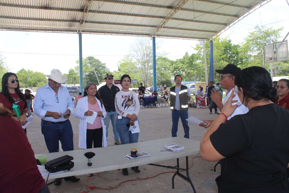 ICAT PLANTEL CANDELARIA PARTICIPÓ EN LA FERIA DE “LA SALUD EN TU BARRIO 2025” EN EL MUNICIPIO
