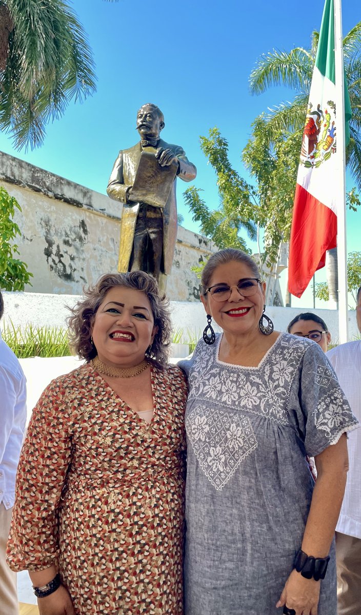 MTRA. KARLA BEATRIZ CHUC ESTRELLA ASISTE AL 165 ANIVERSARIO DEL CONGRESO CONSTITUYENTE DE CAMPECHE
