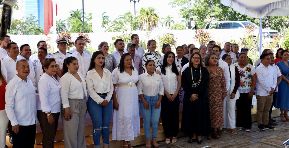 MTRA. KARLA BEATRIZ CHUC ESTRELLA ASISTE AL 165 ANIVERSARIO DEL CONGRESO CONSTITUYENTE DE CAMPECHE