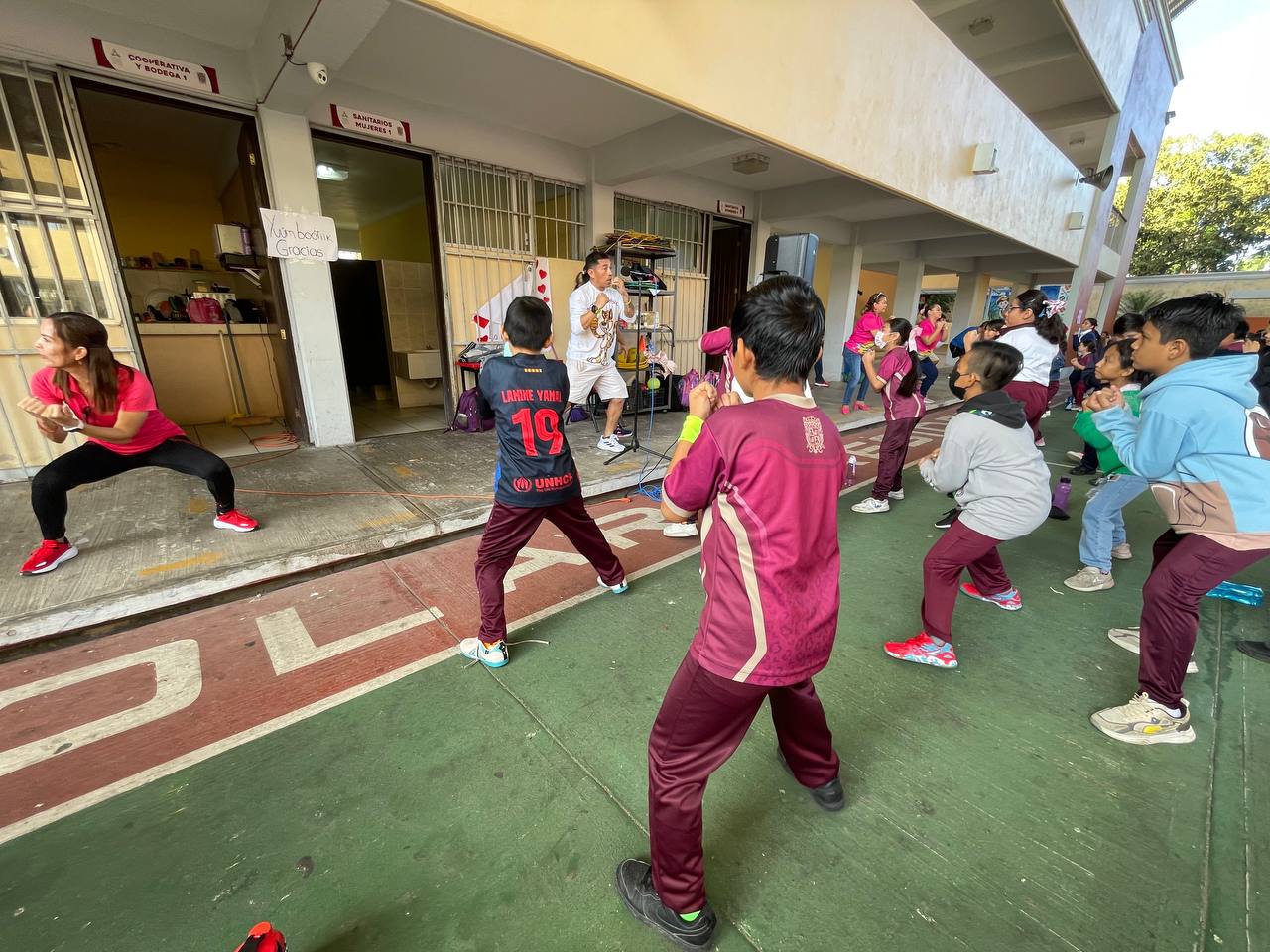 LA PRIMARIA PRESIDENTE RUÍZ CORTINES SE SUMA AL PROYECTO “BOXEO POR LA PAZ”