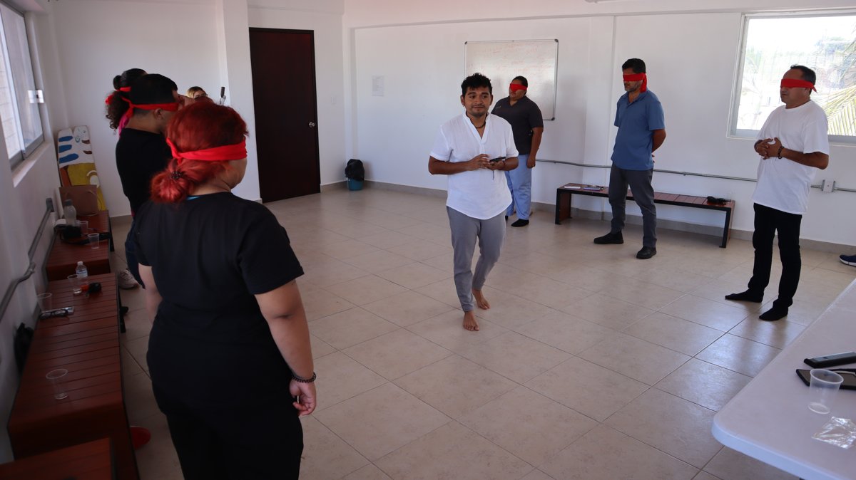 SECRETARÍA DE INCLUSIÓN PROMUEVE EL AUTOCUIDADO Y LA SALUD MENTAL ENTRE EL PERSONAL DEL ALBERGUE A JO´OLNAJ