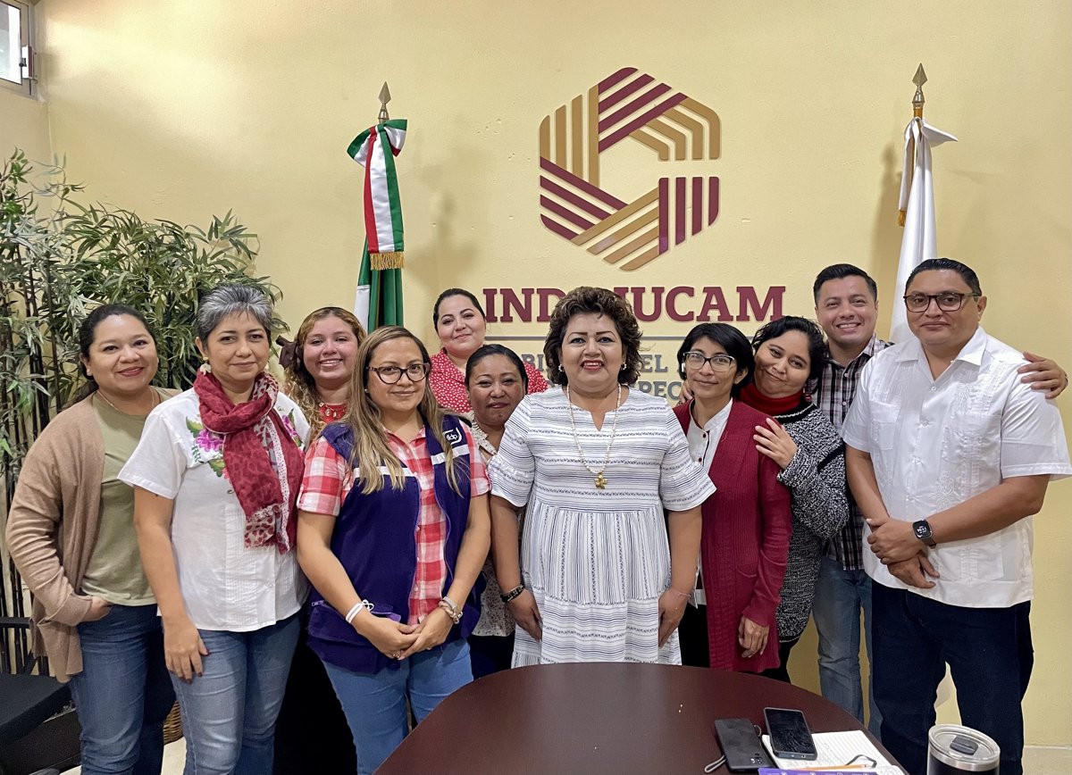 INDAJUCAM FORTALECE ACCIONES CONTRA LA VIOLENCIA DE GÉNERO EN CAMPECHE