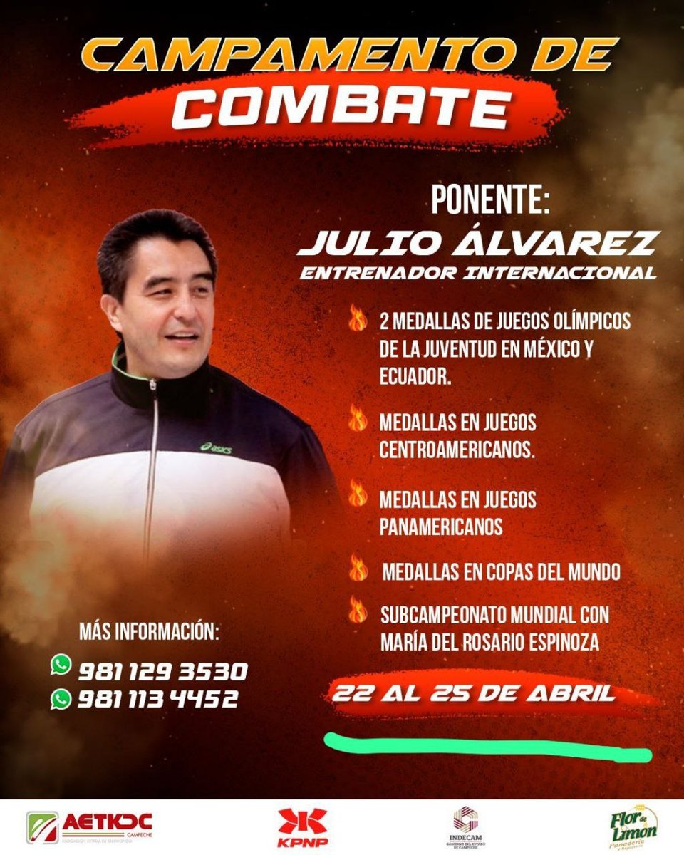 CAMPAMENTO DE PREPARACIÓN PARA SELECCIONADOS CAMPECHANOS DE TAEKWONDO