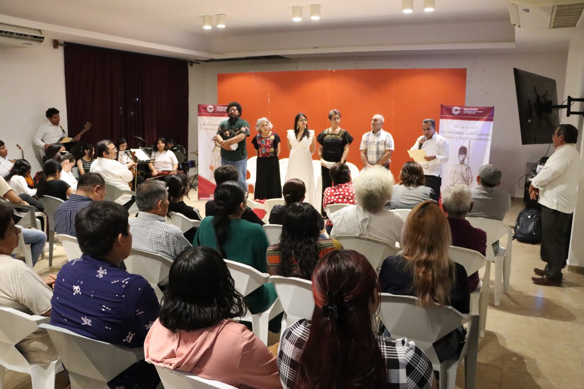 RECONOCIENDO NUESTRAS RAÍCES, CONFERENCIA MAGISTRAL EN CHAMPOTÓN: “LA AFRICANÍA EN LA PENÍNSULA DE YUCATÁN”