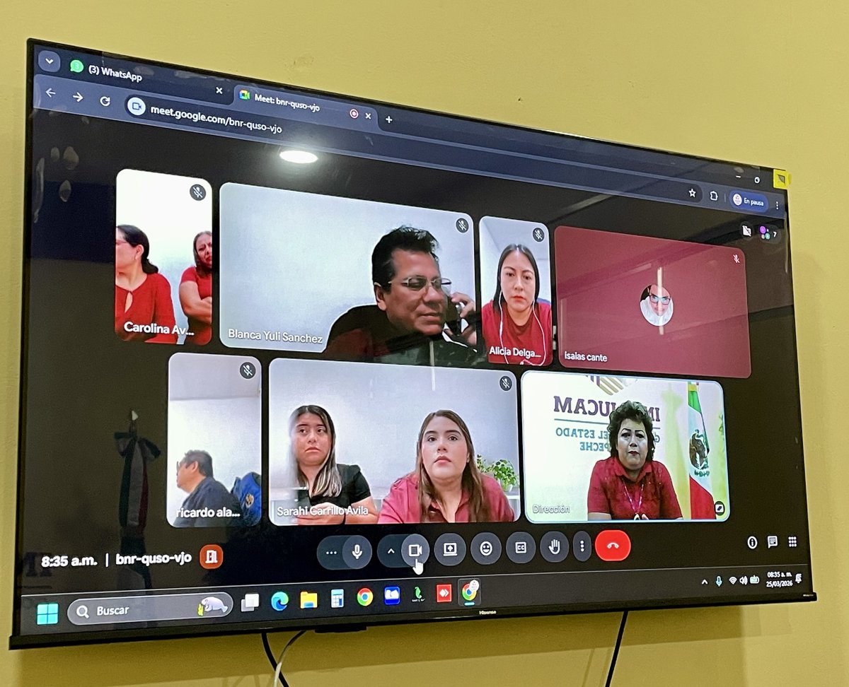 FORTALECE INDAJUCAM COORDINACIÓN INSTITUCIONAL EN SEDE CIUDAD DEL CARMEN
