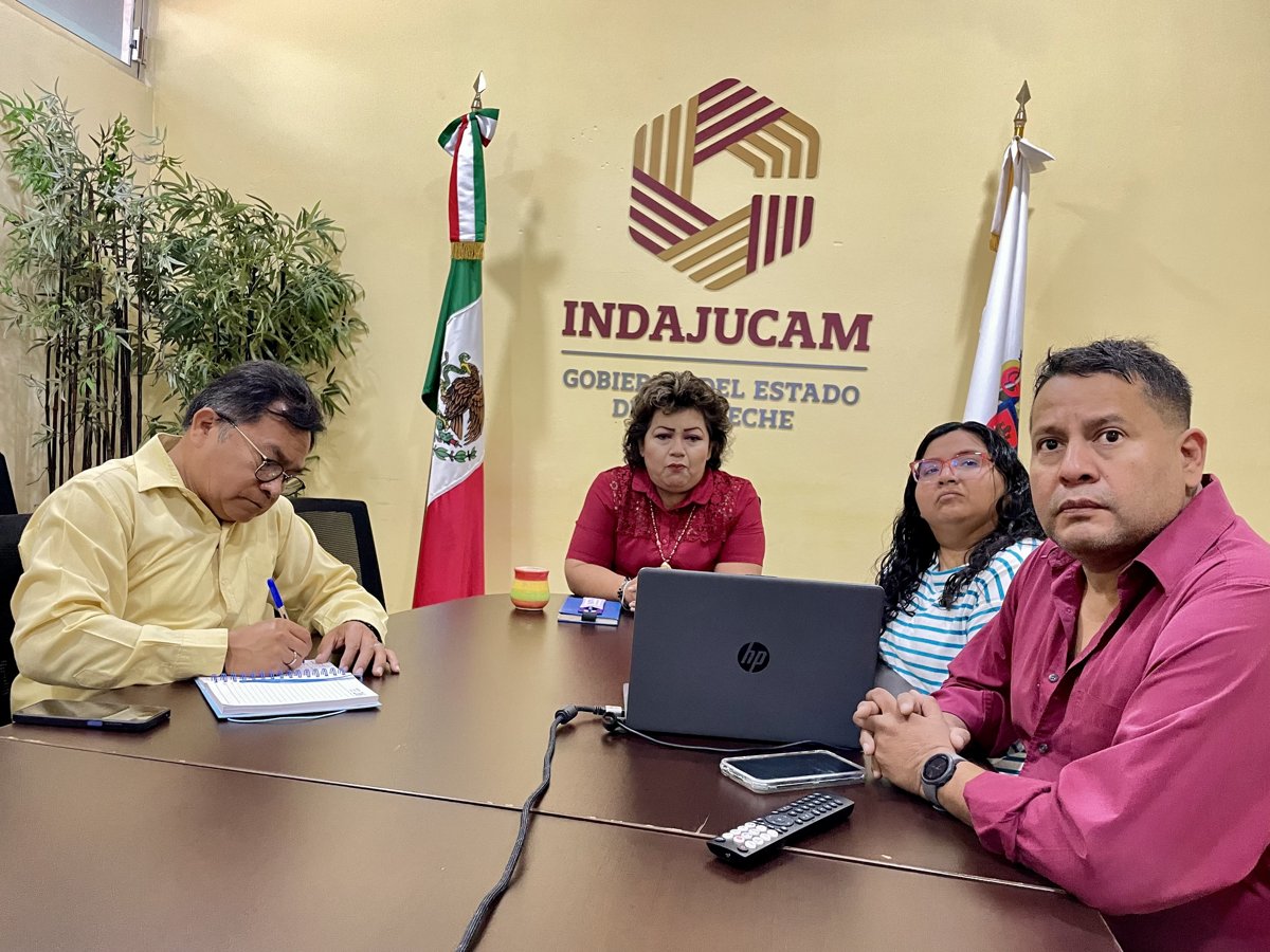 FORTALECE INDAJUCAM COORDINACIÓN INSTITUCIONAL EN SEDE CIUDAD DEL CARMEN