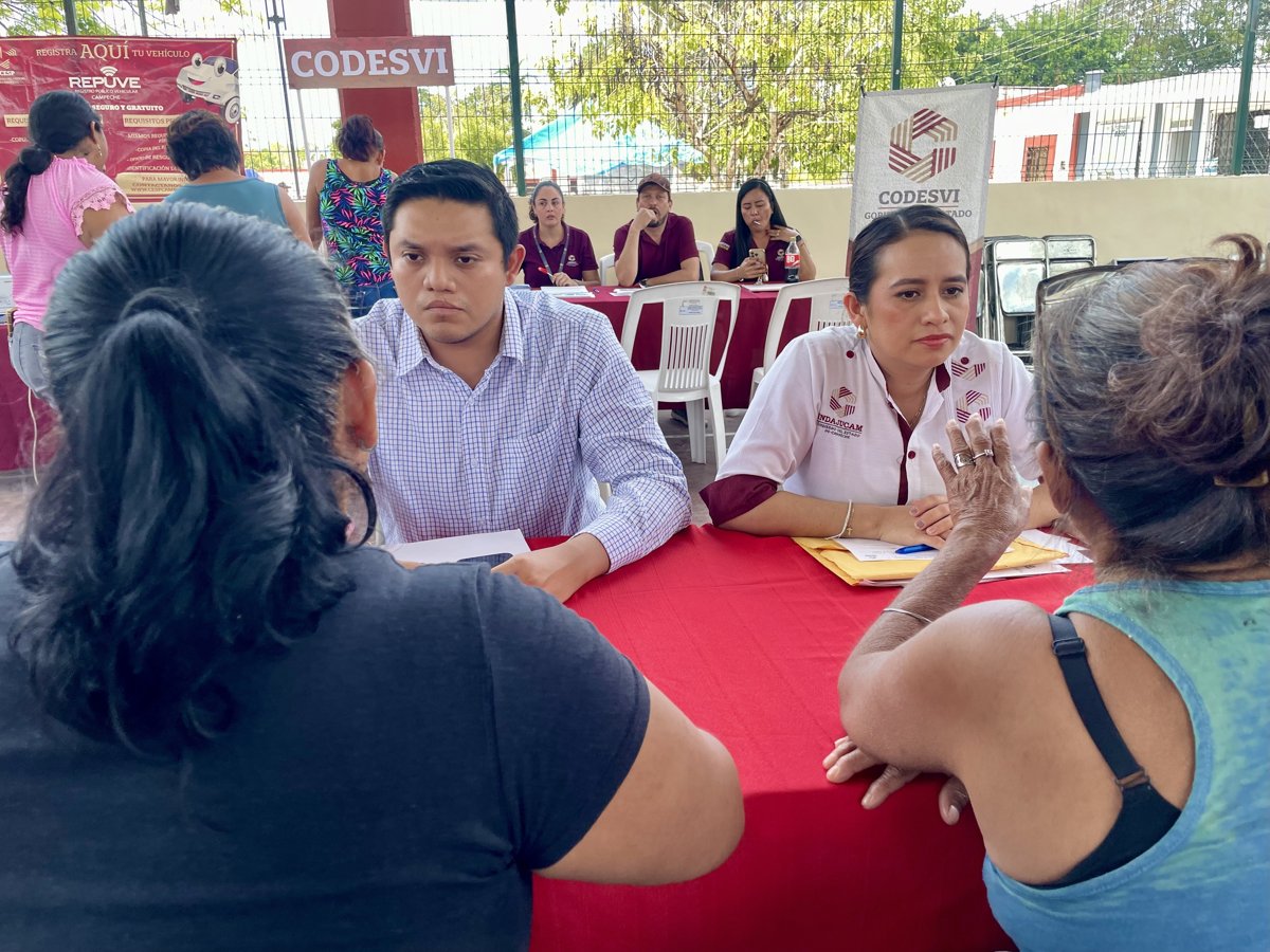 GIRA DE TRABAJO EN LA H. JUNTA MUNICIPAL DE SIHOCHAC, CHAMPOTÓN