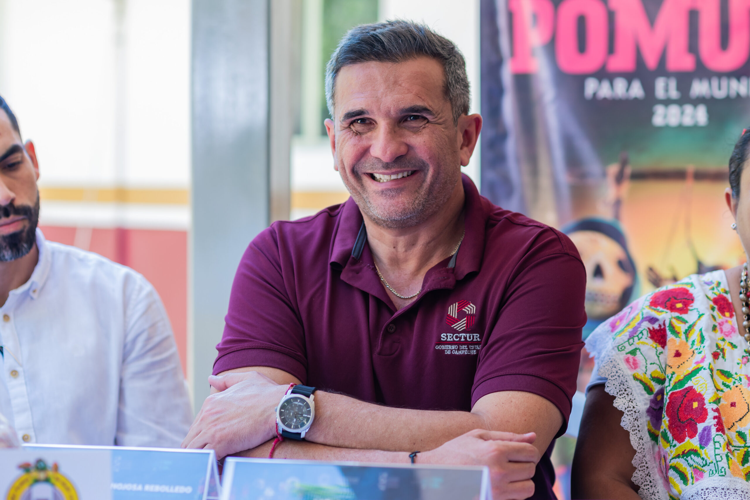 RUEDA DE PRENSA DEL FESTIVAL DEL DÍA DE MUERTOS POMUCH PARA EL MUNDO 2024