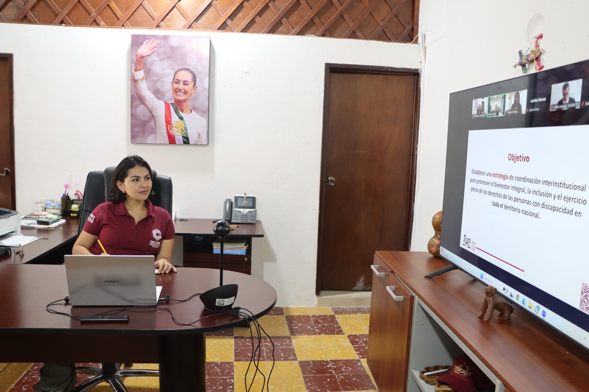 CAMPECHE SE SUMA A LA ESTRATEGIA NACIONAL PARA EL BIENESTAR DE LAS PERSONAS CON DISCAPACIDAD