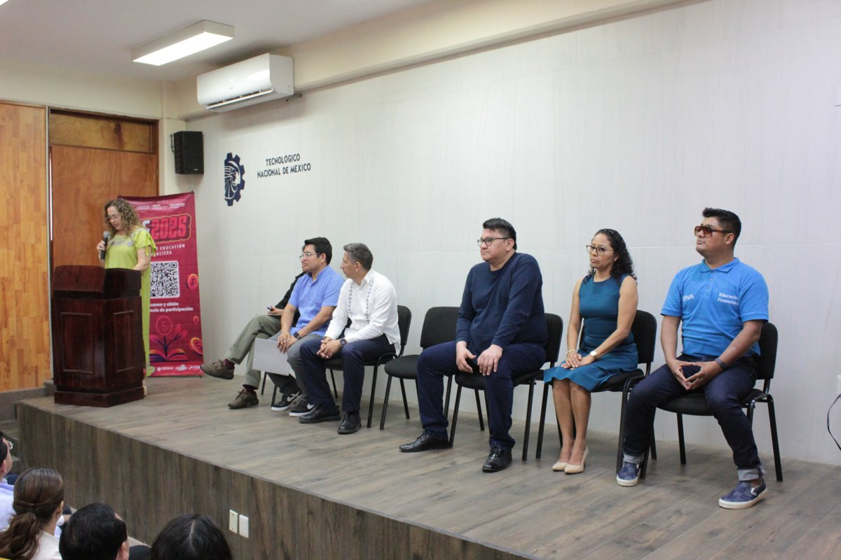 CONCLUYE CON GRAN ÉXITO LA JORNADA DE EDUCACIÓN FINANCIERA 2025 EN EL INSTITUTO TECNOLÓGICO SUPERIOR DE CALKINÍ