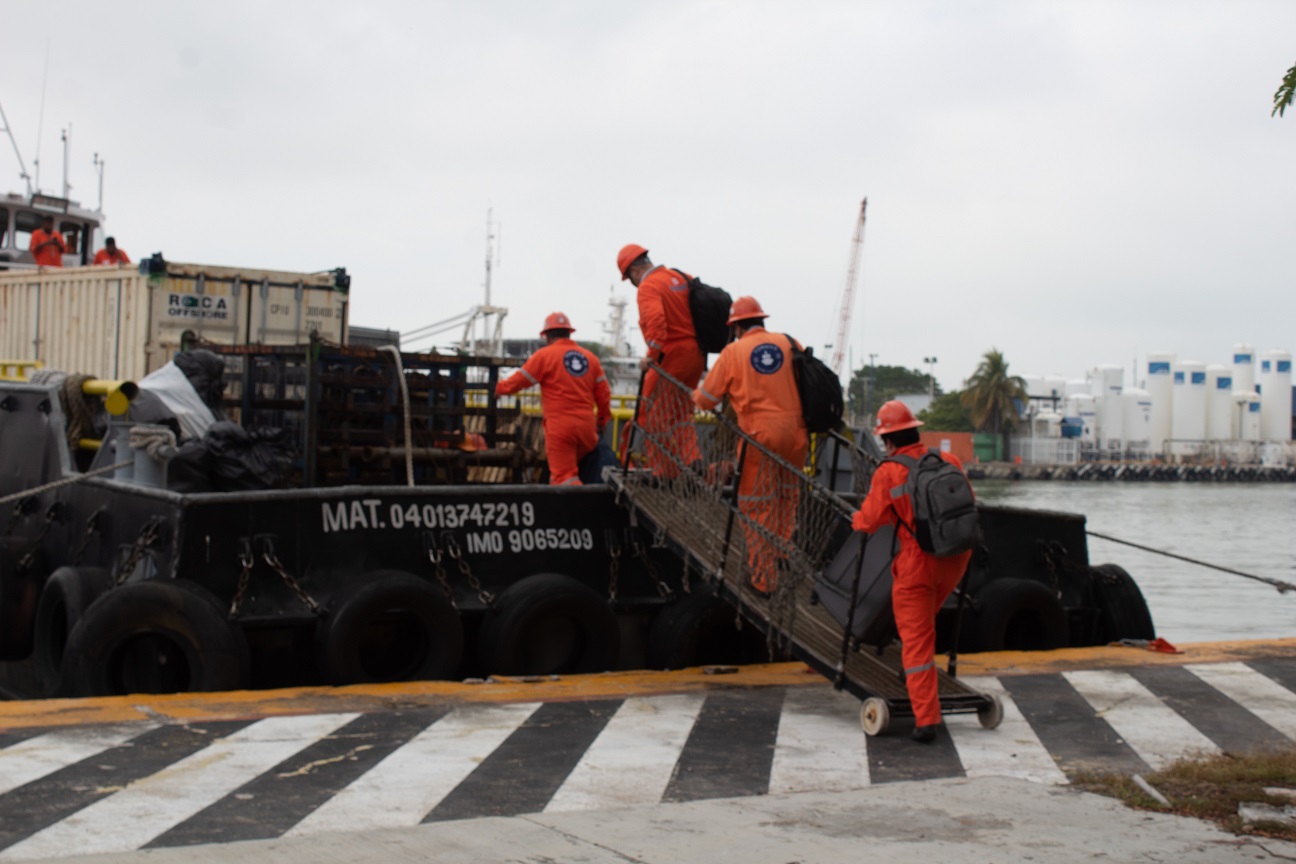 HASTA EL MES DE OCTUBRE, MÁS DE 38 MIL EMBARQUES Y DESEMBARQUES SE REGISTRAN EN EL PUERTO ISLA DEL CARMEN