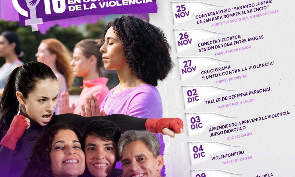 SEMAIG DA INICIO A LOS 16 DÍAS DE ACTIVISMO EN CONTRA DE LA VIOLENCIA
