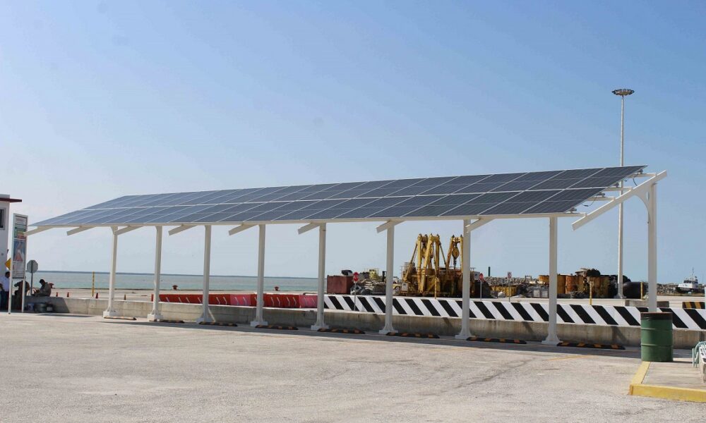 PUERTO ISLA DEL CARMEN REDUCE AL 50 % EL CONSUMO ELÉCTRICO CON TRANSICIÓN FOTOVOLTAICA
