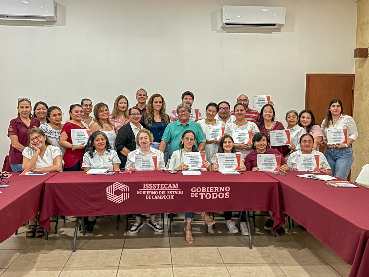 ISSSTECAM RECIBE CAPACITACIÓN POR PARTE DE LA SECRETARÍA DE SALUD