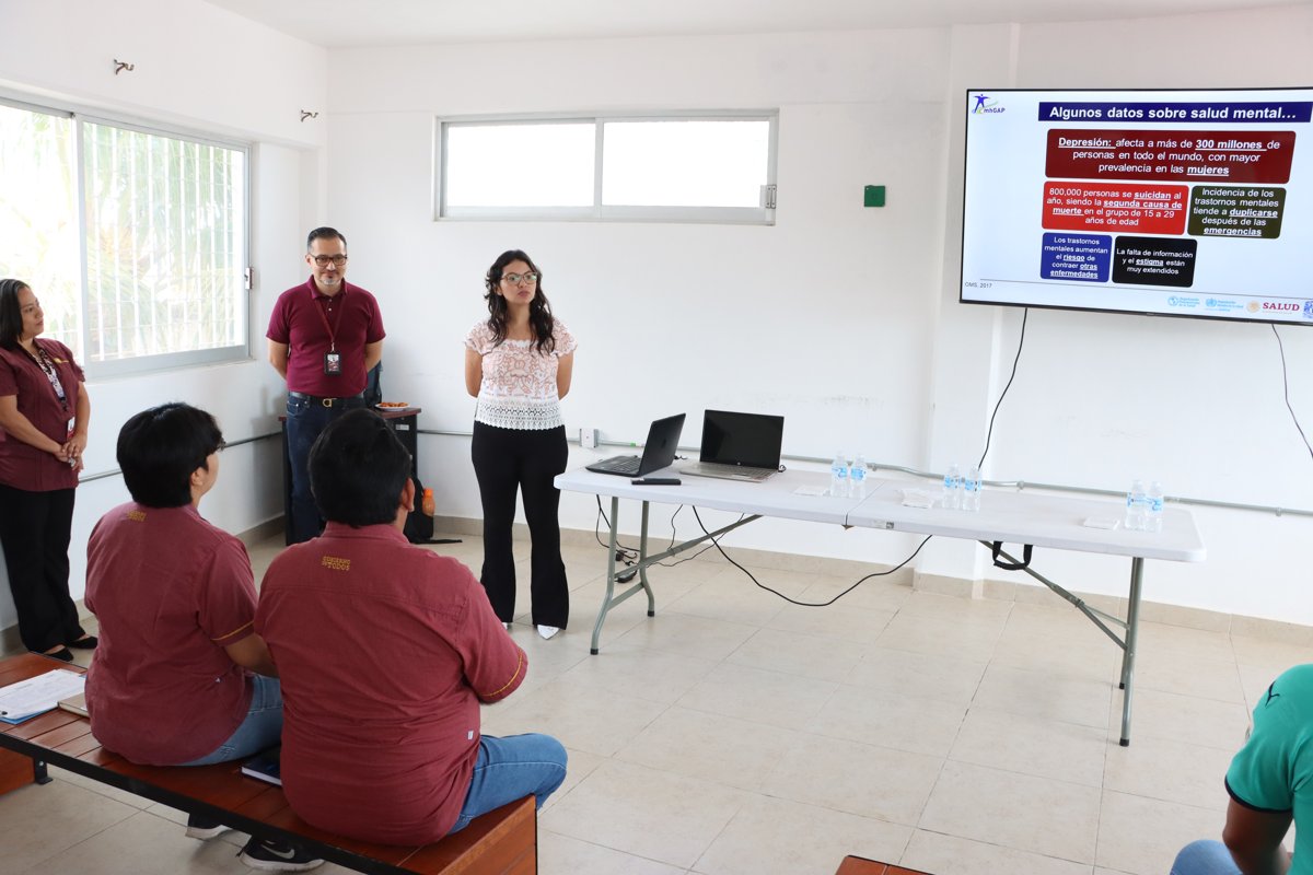 CAMPECHE SE PREPARA CON HERRAMIENTAS GLOBALES PARA ATENDER TRASTORNOS MENTALES CON SENSIBILIDAD Y TÉCNICA