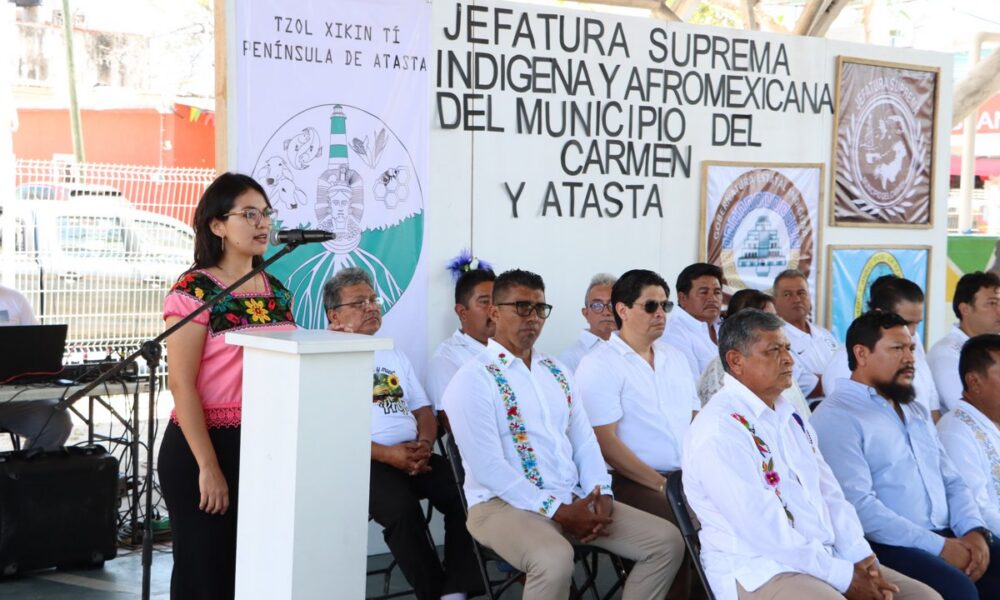 MUJERES QUE GUÍAN CON FUERZA: RECIBEN EL BASTÓN DE MANDO INDÍGENA