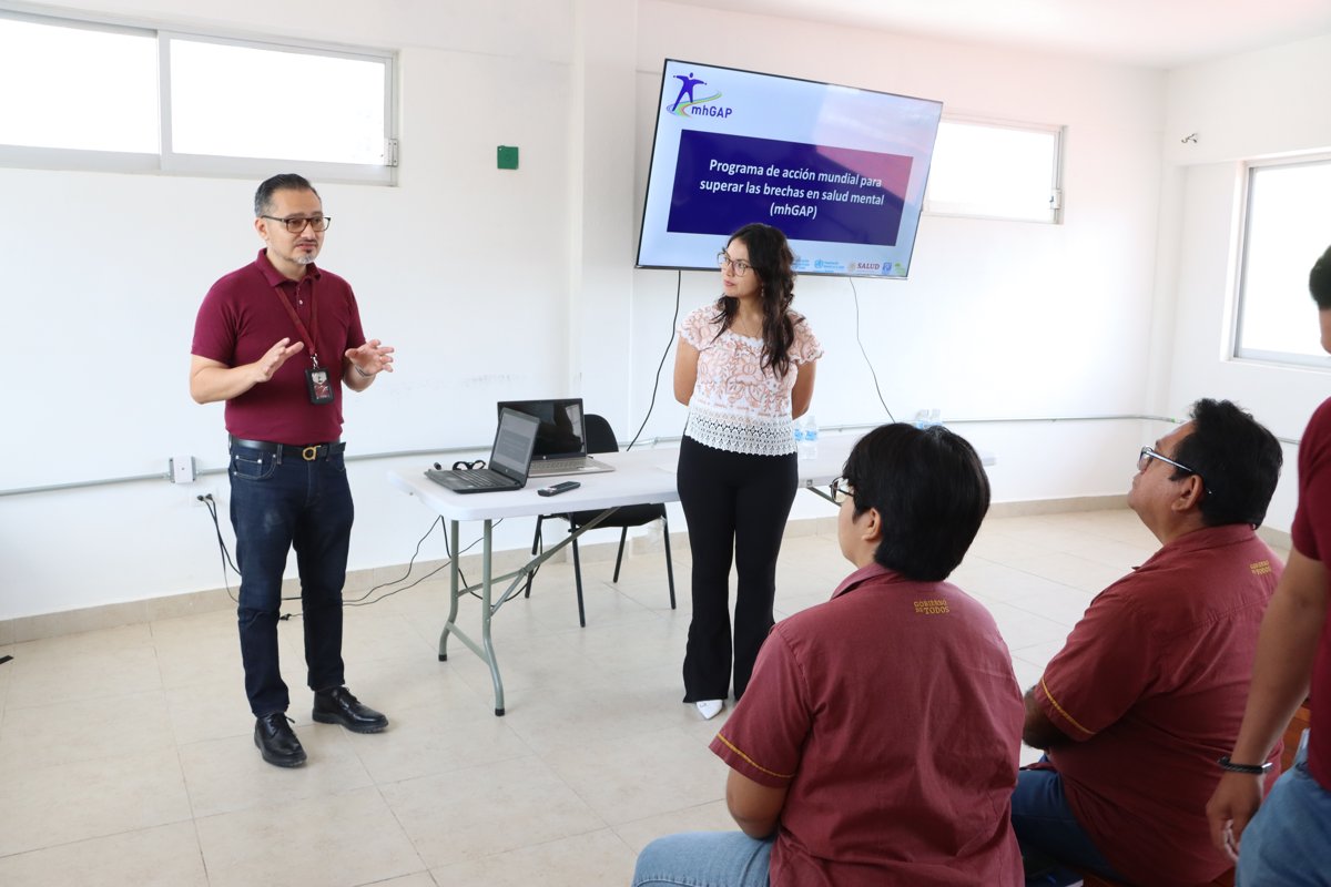 CAMPECHE SE PREPARA CON HERRAMIENTAS GLOBALES PARA ATENDER TRASTORNOS MENTALES CON SENSIBILIDAD Y TÉCNICA