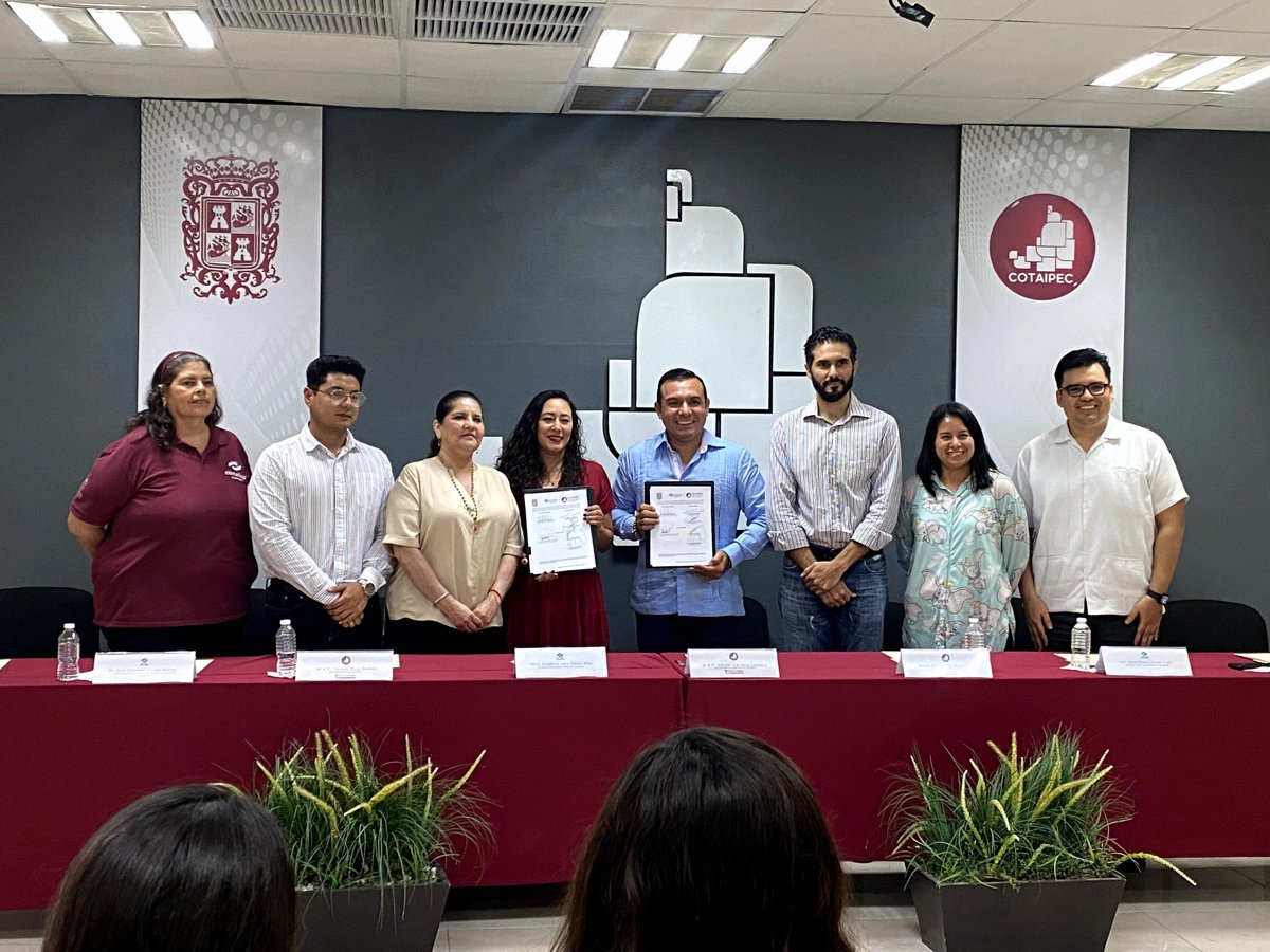 FIRMA DE CONVENIO CONALEP CAMPECHE Y COTAIPEC