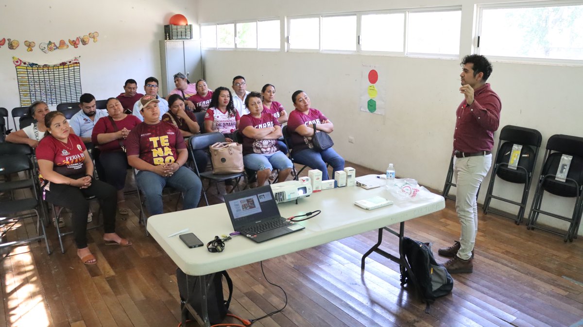 SECRETARÍA DE INCLUSIÓN IMPARTE CAPACITACIÓN SOBRE VIH, DERECHOS Y DIGNIDAD EN TENABO