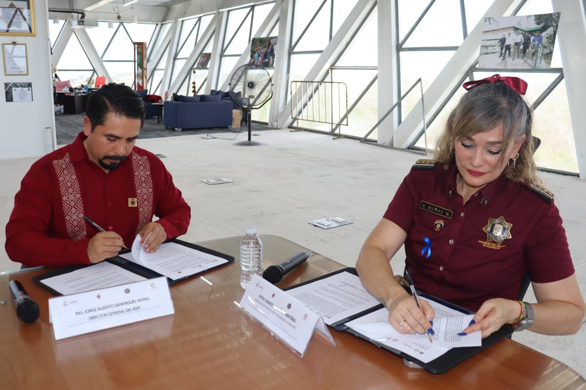 IEEA FIRMA CONVENIO CON SPSC GARANTIZANDO DERECHO A LA EDUCACIÓN