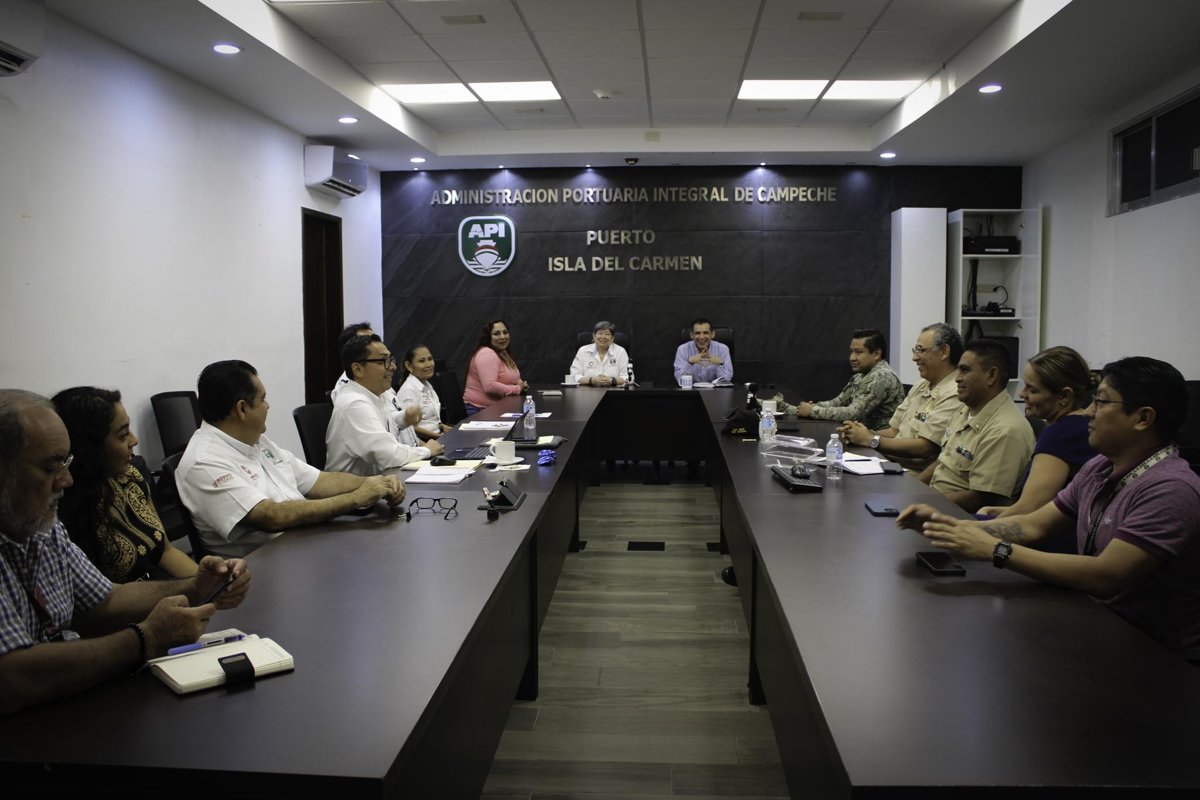 PUERTO ISLA DEL CARMEN FORTALECE SU SEGURIDAD MEDIANTE EVALUACIÓN DE PROTECCIÓN PORTUARIA