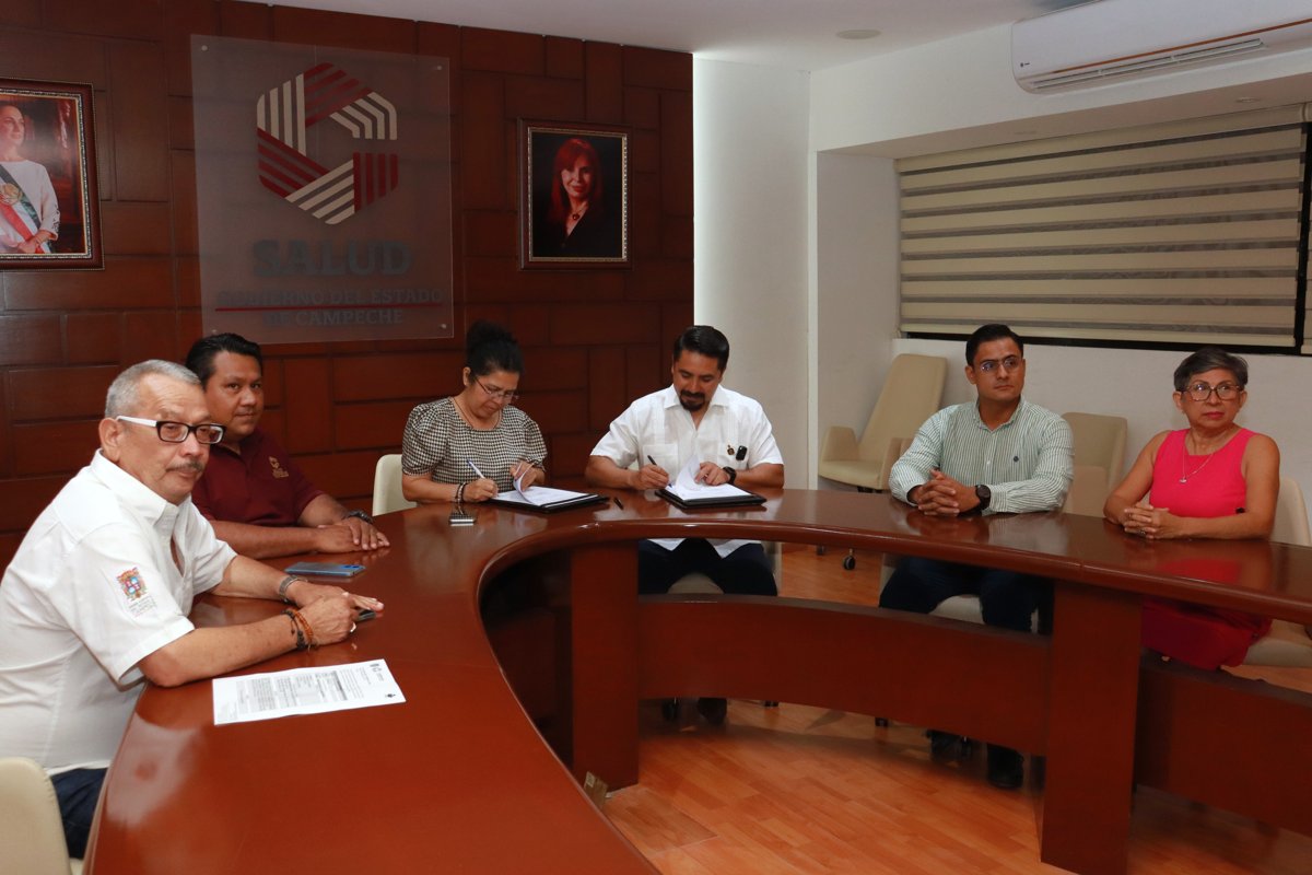 FIRMA IEEA CONVENIO CON SECRETARÍA DE SALUD POR LA EDUCACIÓN PARA JÓVENES Y ADULTOS