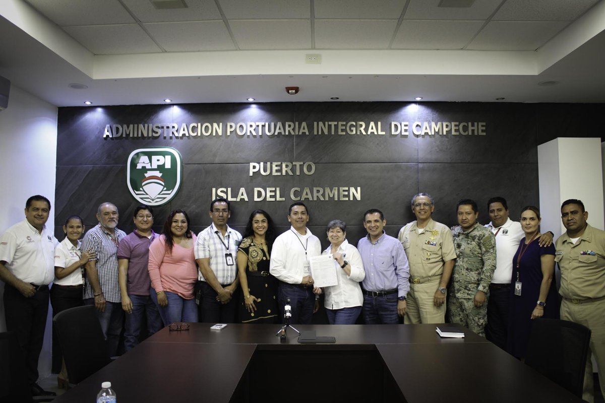 PUERTO ISLA DEL CARMEN FORTALECE SU SEGURIDAD MEDIANTE EVALUACIÓN DE PROTECCIÓN PORTUARIA