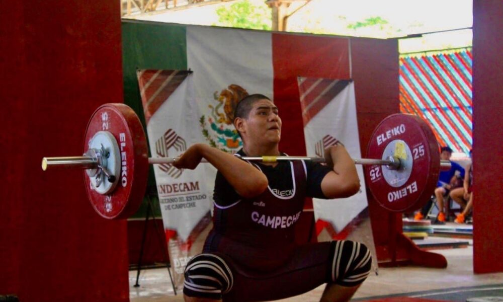 REALIZAN CONTROL ESTATAL DE HALTEROFILIA, RUMBO AL TORNEO DEL PAVO