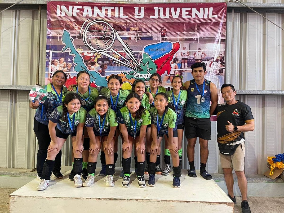 CULMINA CON ÉXITO EL TORNEO DE VOLEIBOL DEL CIRCUITO DEL SURESTE EN CAMPECHE