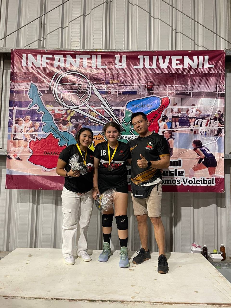 CULMINA CON ÉXITO EL TORNEO DE VOLEIBOL DEL CIRCUITO DEL SURESTE EN CAMPECHE