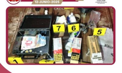 ELEMENTOS DE LA FISCALÍA GENERAL DEL ESTADO DE CAMPECHE REALIZARON UN CATEO EL 12 DE JUNIO DE 2025 EN UN INMUEBLE UBICADO EN LA COLONIA LAURELES, DEL MUNICIPIO DE CHAMPOTÓN, CAMPECHE