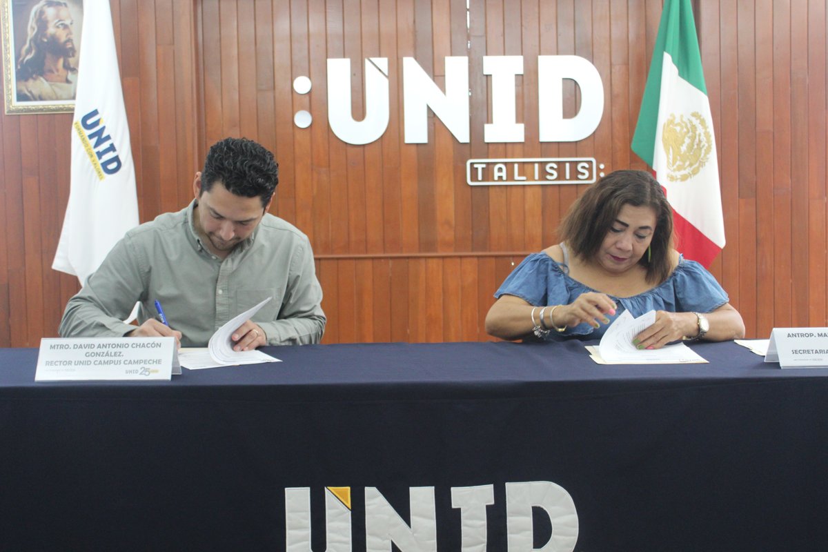COESPO Y UNID FIRMAN CONVENIO ACADÉMICO DE ESTADÍAS EMPRESARIALES