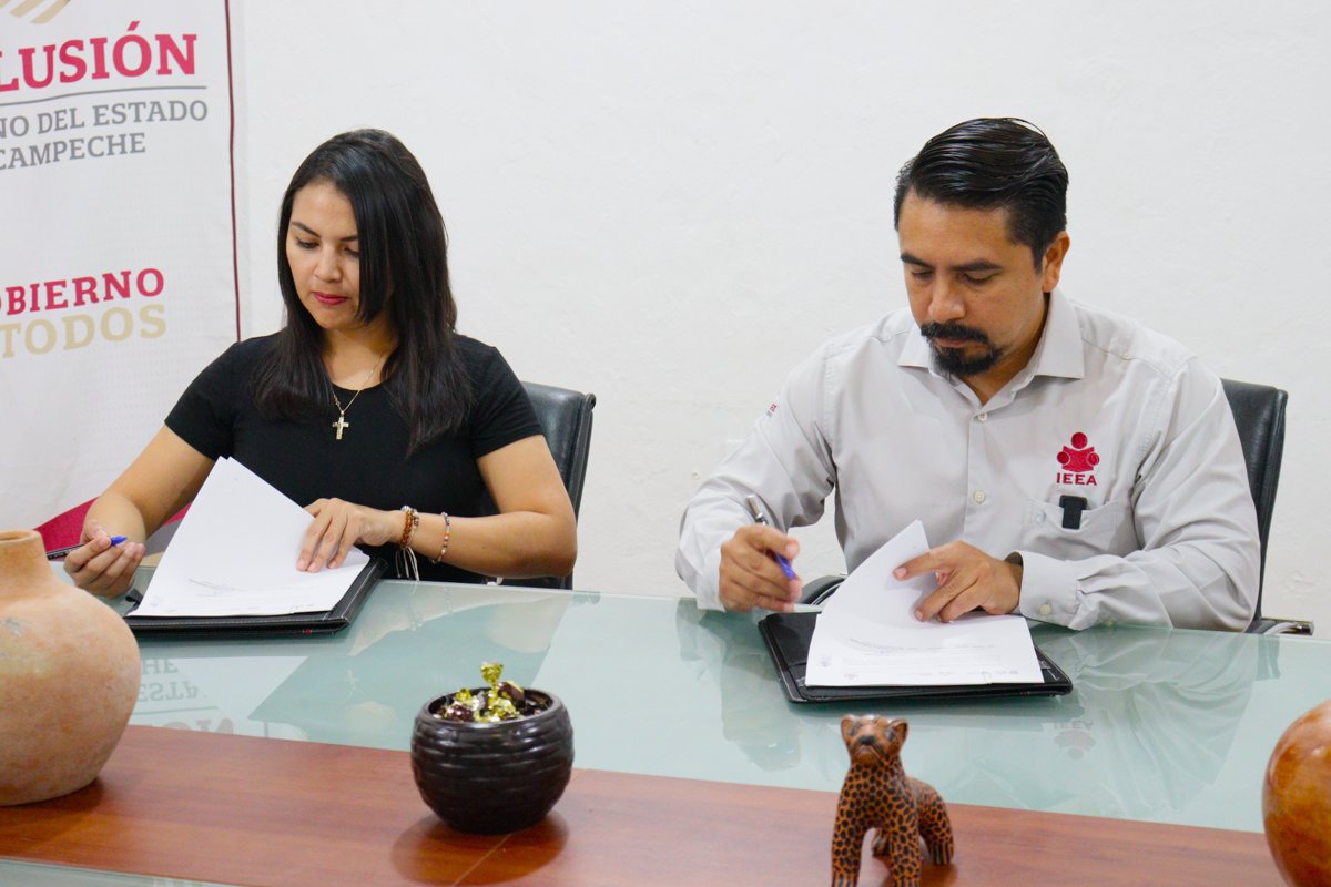 CONVENIO DE COORDINACIÓN ENTRE IEEA Y SECRETARÍA DE INCLUSIÓN CAMPECHE