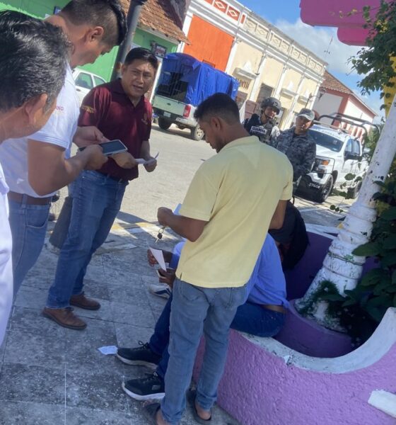 ICAT ACCIÓN MÓVIL PALIZADA REALIZÓ VOLANTEO PARA PROMOCIÓN DE CURSOS A IMPARTIR EN FEBRERO
