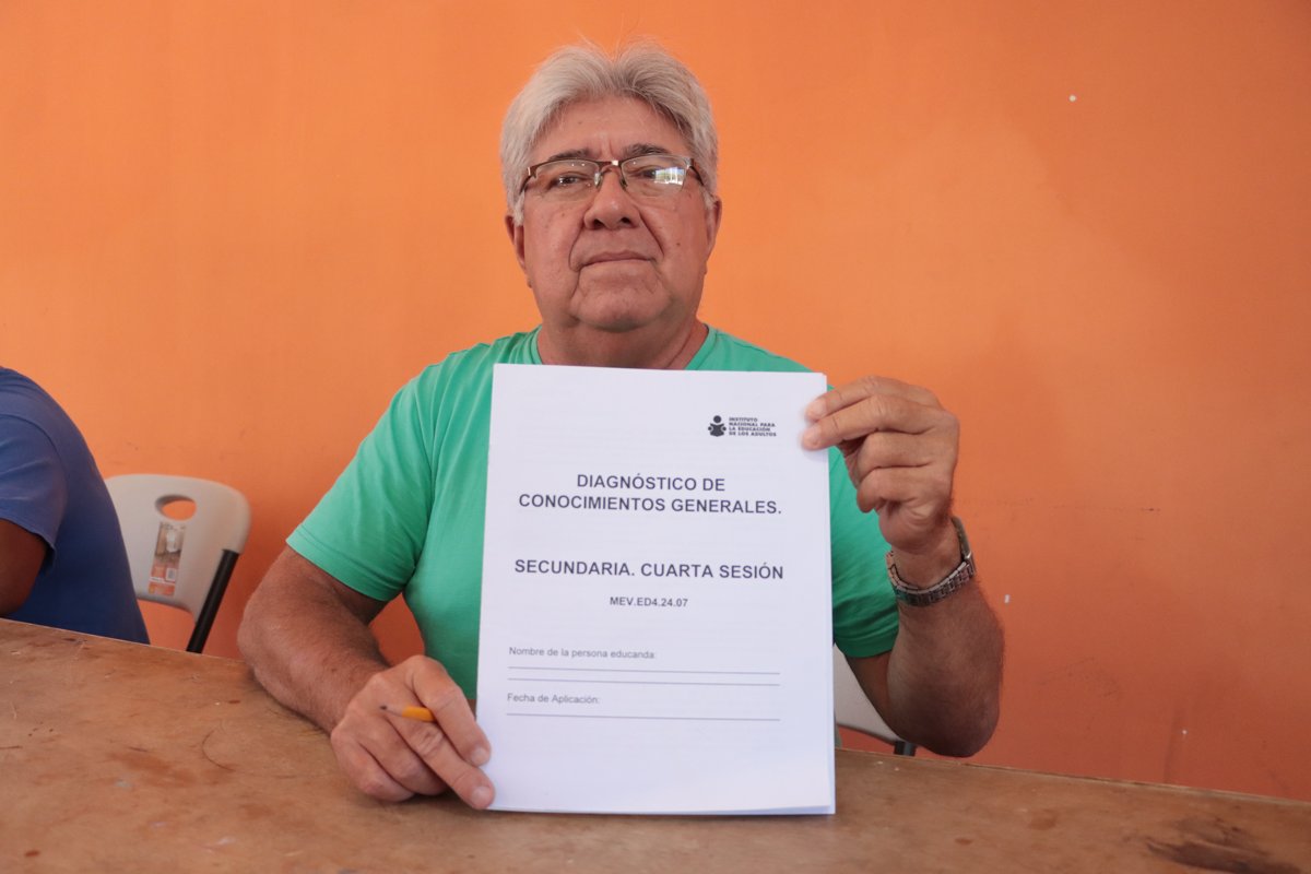 “APLICACIÓN DE EXÁMENES PARA ACREDITAR EDUCACIÓN BÁSICA DE PERSONAS JÓVENES Y ADULTAS DE 15 AÑOS O MÁS”