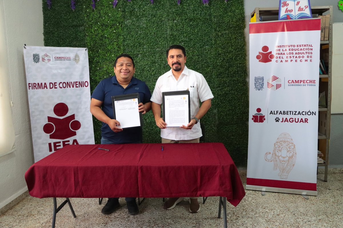 FIRMA DE CONVENIO CON EL H. AYUNTAMIENTO DEL MUNICIPIO DE DZITBALCHÉ