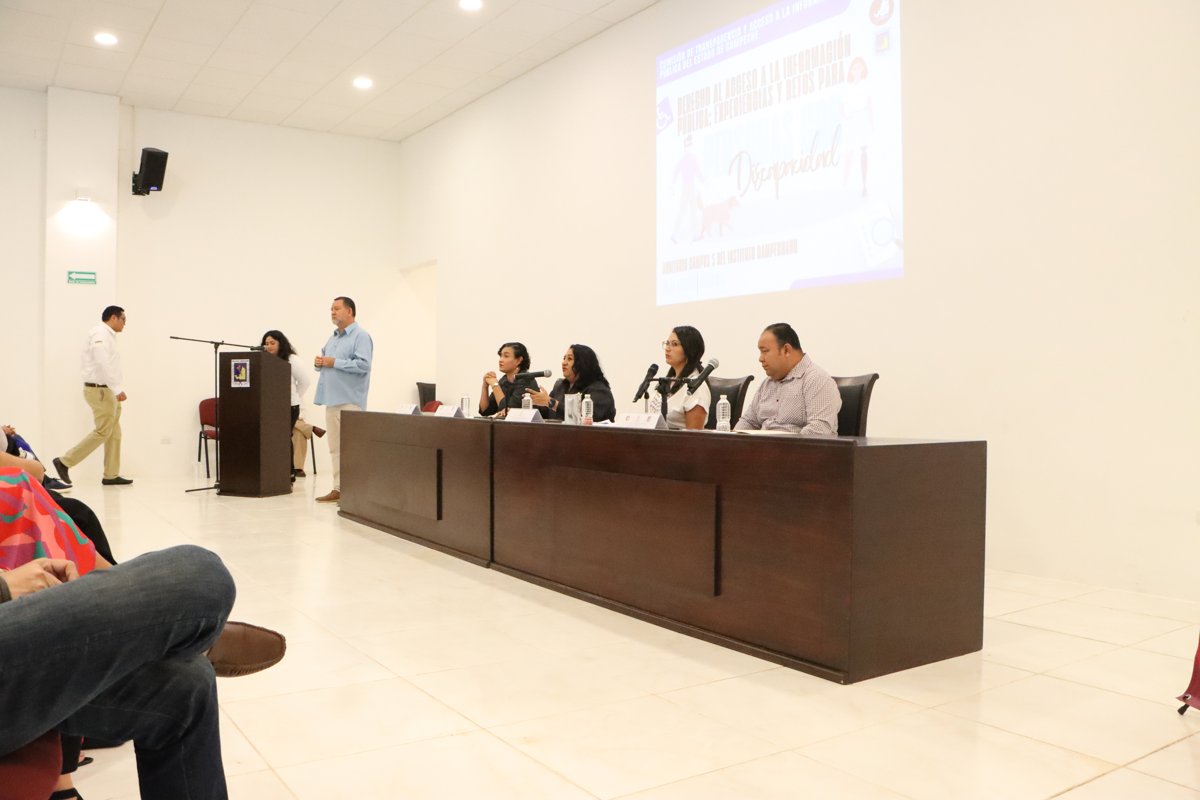 CONVERSATORIO INCLUYENTE SOBRE EL DERECHO AL ACCESO A LA INFORMACIÓN PÚBLICA PARA PERSONAS CON DISCAPACIDAD