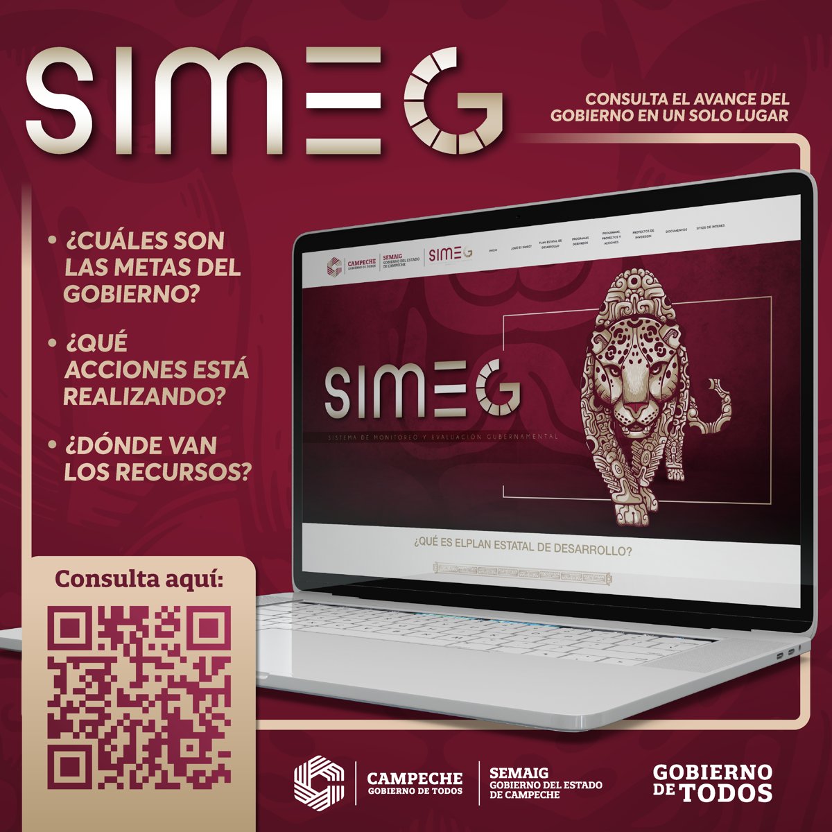 EL SIMEG PERMITE DAR SEGUIMIENTO AL DESEMPEÑO DEL GOBIERNO DEL ESTADO
