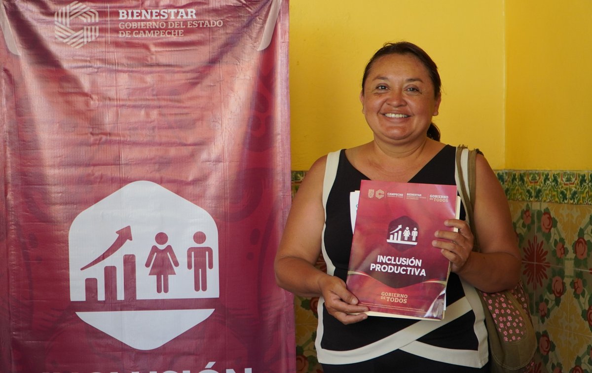 INCLUSIÓN PRODUCTIVA ENTREGA TERCERA ORDEN DE PAGO A BENEFICIARIOS DE CAMPECHE