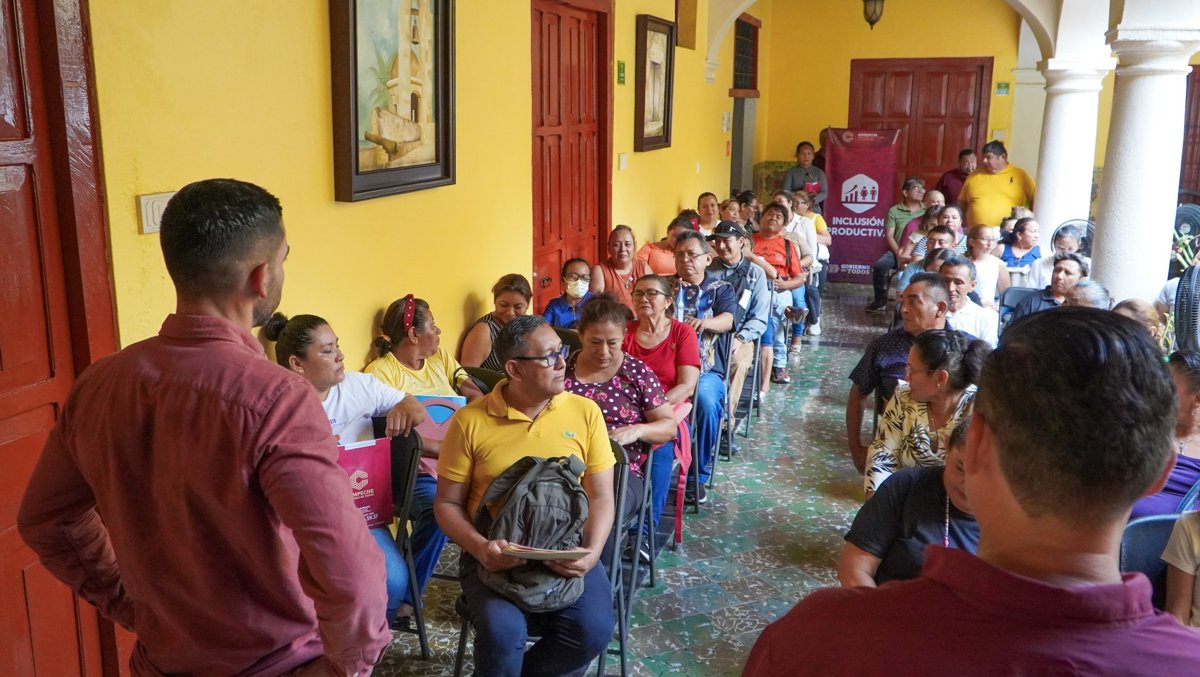 INCLUSIÓN PRODUCTIVA ENTREGA TERCERA ORDEN DE PAGO A BENEFICIARIOS DE CAMPECHE