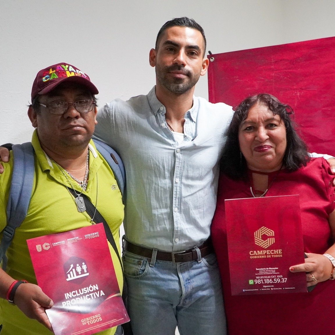 BIENESTAR ENTREGA APOYOS DE INCLUSIÓN PRODUCTIVA EN CARMEN