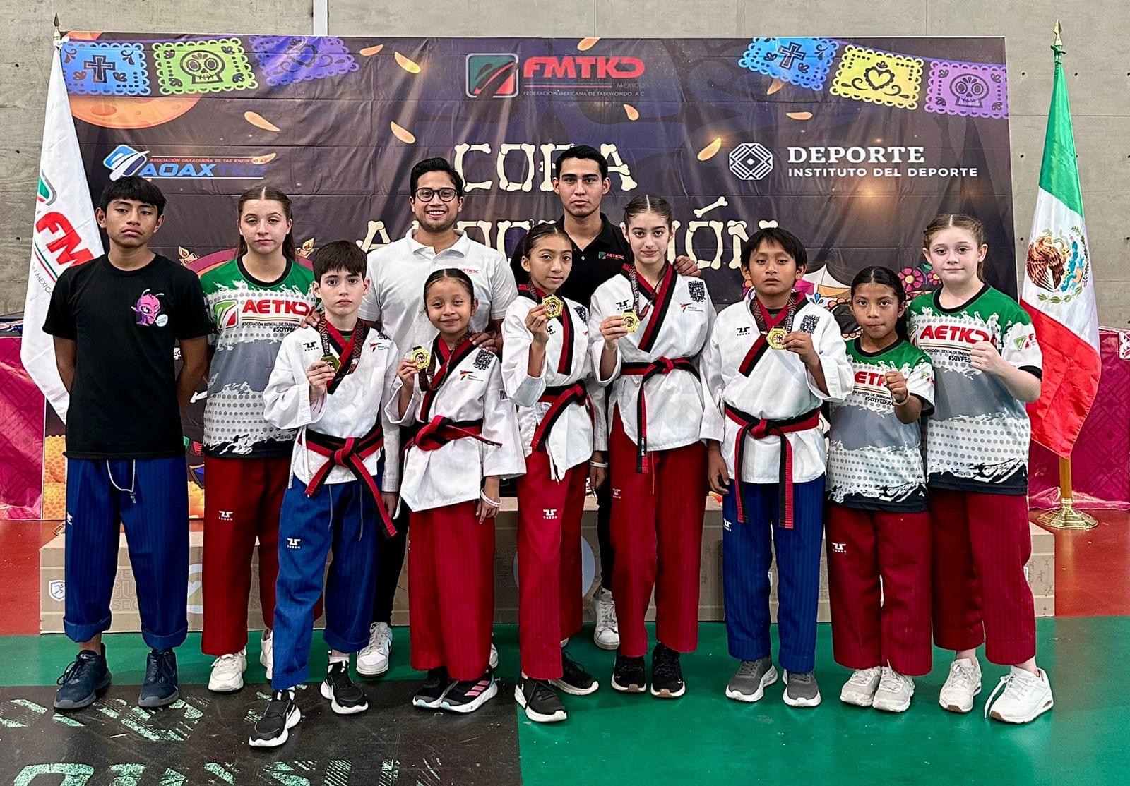 CAMPECHE BRILLA EN TAEKWONDO NACIONAL